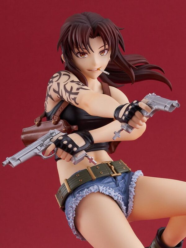 Black Lagoon Revy Good Smile Company Pop Up Parade L Size 21 cm - Imagen 3