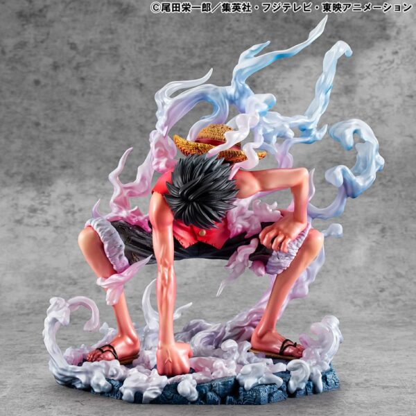 One Piece Monkey D. Luffy Gear 2 Megahouse Limited Edition 19 cm