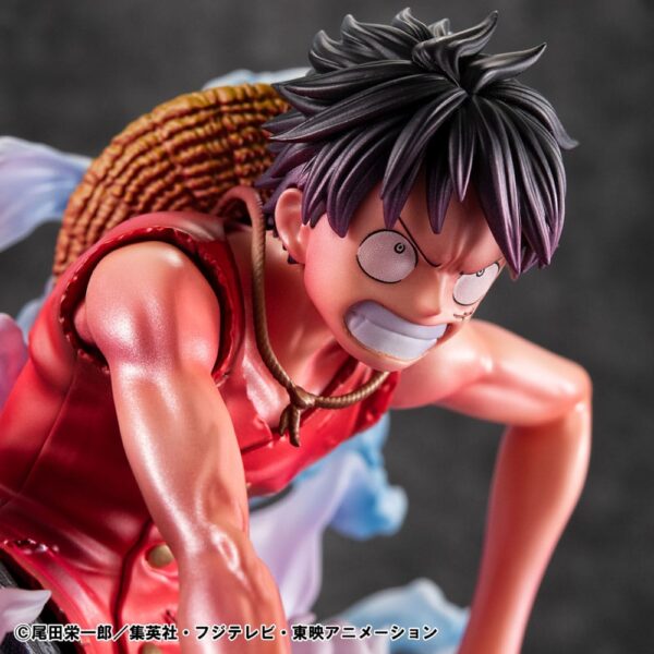 One Piece Monkey D. Luffy Gear 2 Megahouse Limited Edition 19 cm - Imagen 2