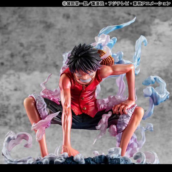 One Piece Monkey D. Luffy Gear 2 Megahouse Limited Edition 19 cm - Imagen 3