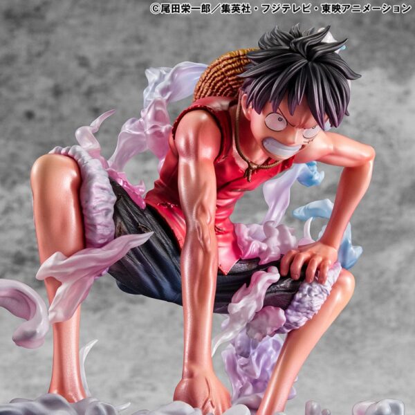 One Piece Monkey D. Luffy Gear 2 Megahouse Limited Edition 19 cm - Imagen 5