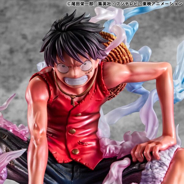 One Piece Monkey D. Luffy Gear 2 Megahouse Limited Edition 19 cm - Imagen 6