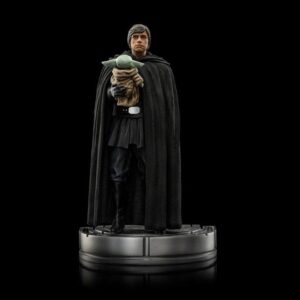 Star Wars The Mandalorian Iron Studios 1/10 Art Scale Luke Skywalker y Grogu 21 cm