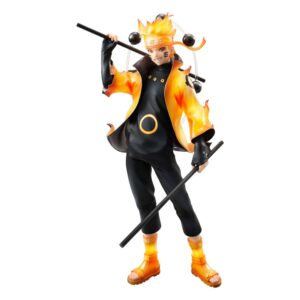 Naruto Shippuden Megahouse G.E.M. Naruto Uzumaki Six Paths Sage Mode 15th Anniversary Ver. 22 cm
