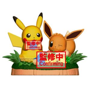 Pokemon Pikachu y Eevee Banpresto 14 cm
