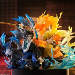 Kimetsu no Yaiba Aniplex Zenitsu Agatsuma & Kaigaku 15 cm