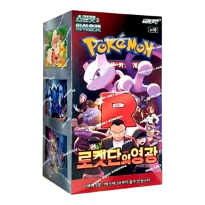 Pokemon Booster Box Team Rocket (COREANO)