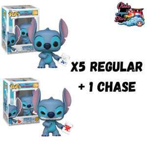 Funko Pop! LILO & STITCH Stitch with Mood Chart with Chase 1744 (CAJA COMPLETA)