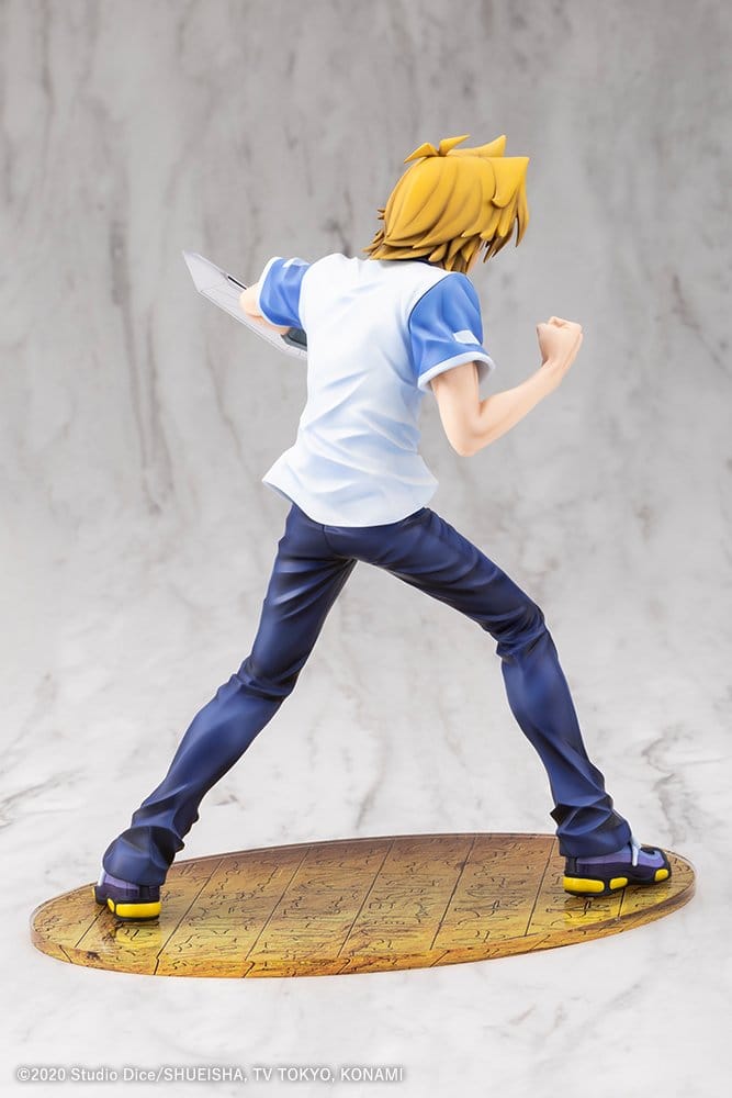 Yu-Gi-Oh! ARTFX J Kotobukiya 1/7 Katsuya Jonouchi (Joey Wheeler) Passionate Duelists 22 cm - Imagen 4