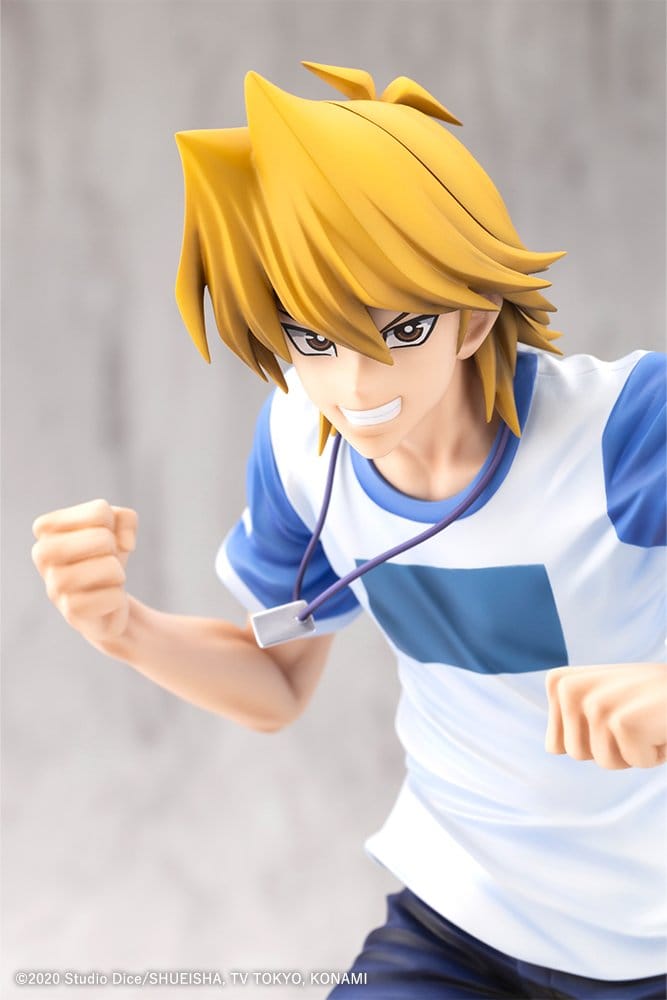 Yu-Gi-Oh! ARTFX J Kotobukiya 1/7 Katsuya Jonouchi (Joey Wheeler) Passionate Duelists 22 cm - Imagen 5