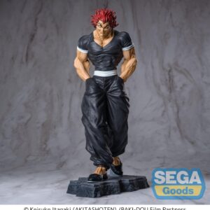 Baki-Dou Luminasta Sega Goods Yujiro Hanma 25 cm