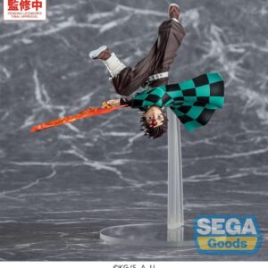 Demon Slayer: Kimetsu no Yaiba Luminasta Sega Goods Tanjiro Kamado Hinokami Kagura Setting Sun Transformation 15 cm