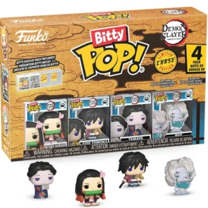 Bitty Pop! Kimetsu No Yaiba Pack 4 (Nezuko, Tomioka, Ruy, Tamayo)