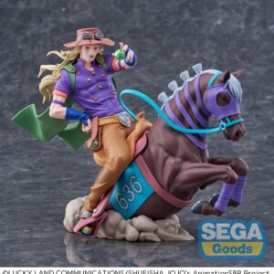 Jojo's Bizarre Adventure Gyro Zeppeli Xross Link Max Sega Goods 18 cm
