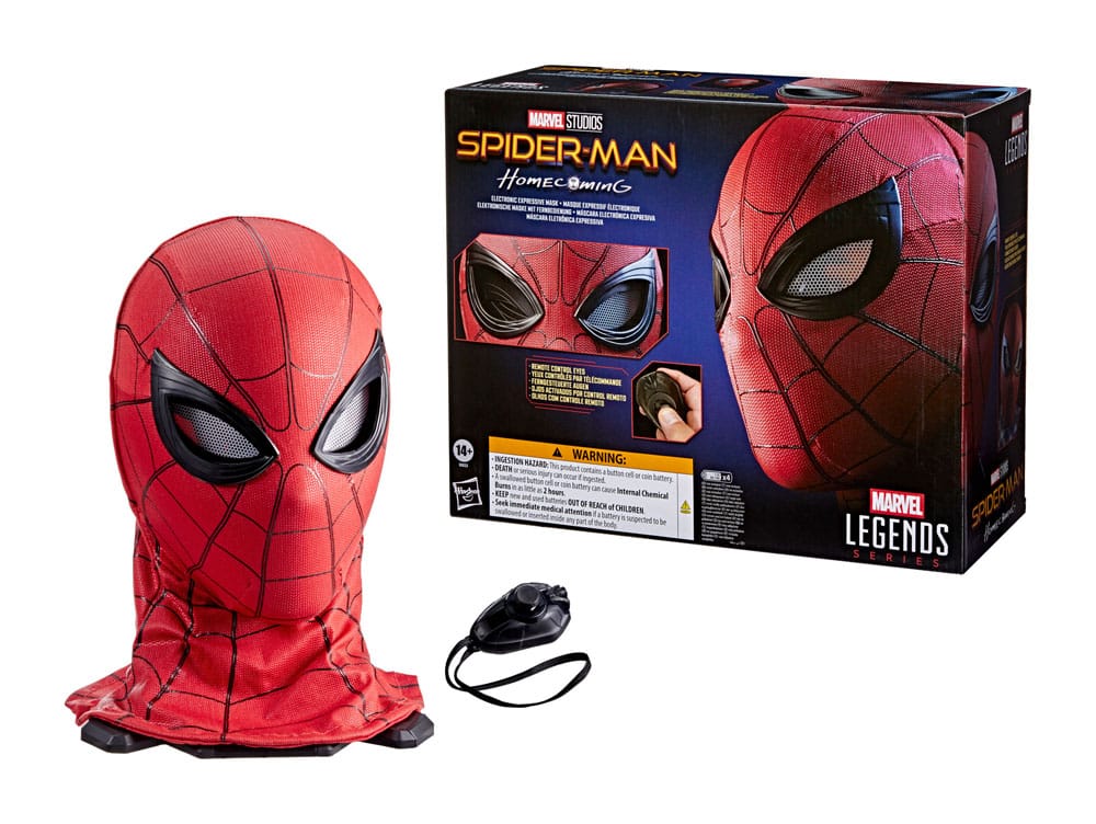 Spider-Man: Homecoming Hasbro Máscara Electrónica Expresiva Spider-Man - Imagen 3