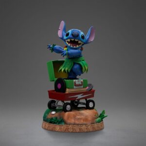 Lilo & Stitch Iron Studios 1/10 Art Scale Stitch Hula 17 cm