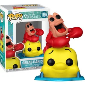 Funko Pop! THE LITTLE MERMAID Sebastian & Flounder 1756