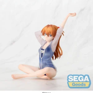 EVANGELION Asuka "School Swimsuit" Yumemirize Sega Goods 16 cm