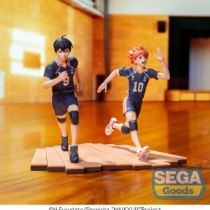 PACK HAIKYU!! Shoyo Hinata y Tobio Kageyama Sega Goods 15 y 16 cm