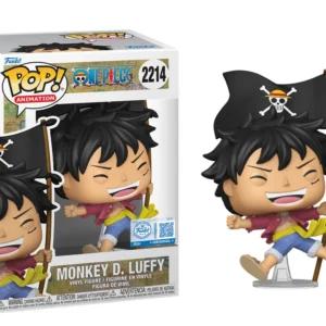 Funko Pop! ONE PIECE Monkey D.Luffy With Flag 2114