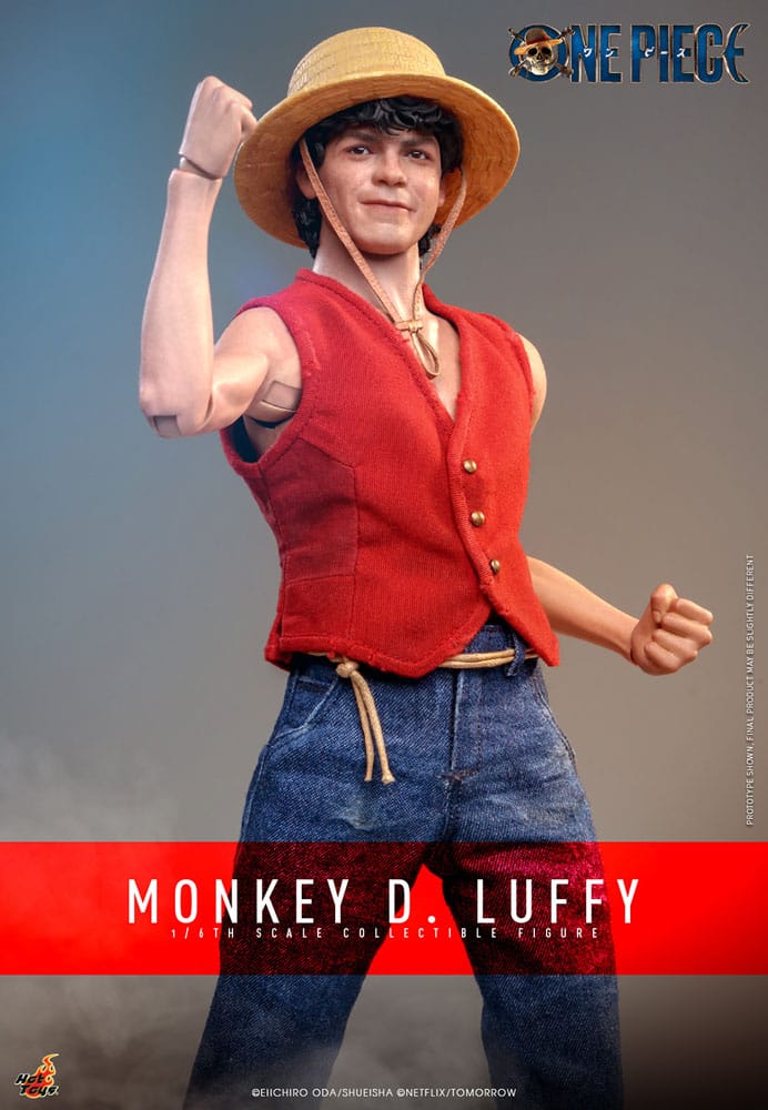 One Piece (Netflix) Hot Toys 1/6 Monkey D. Luffy 31 cm - Imagen 2