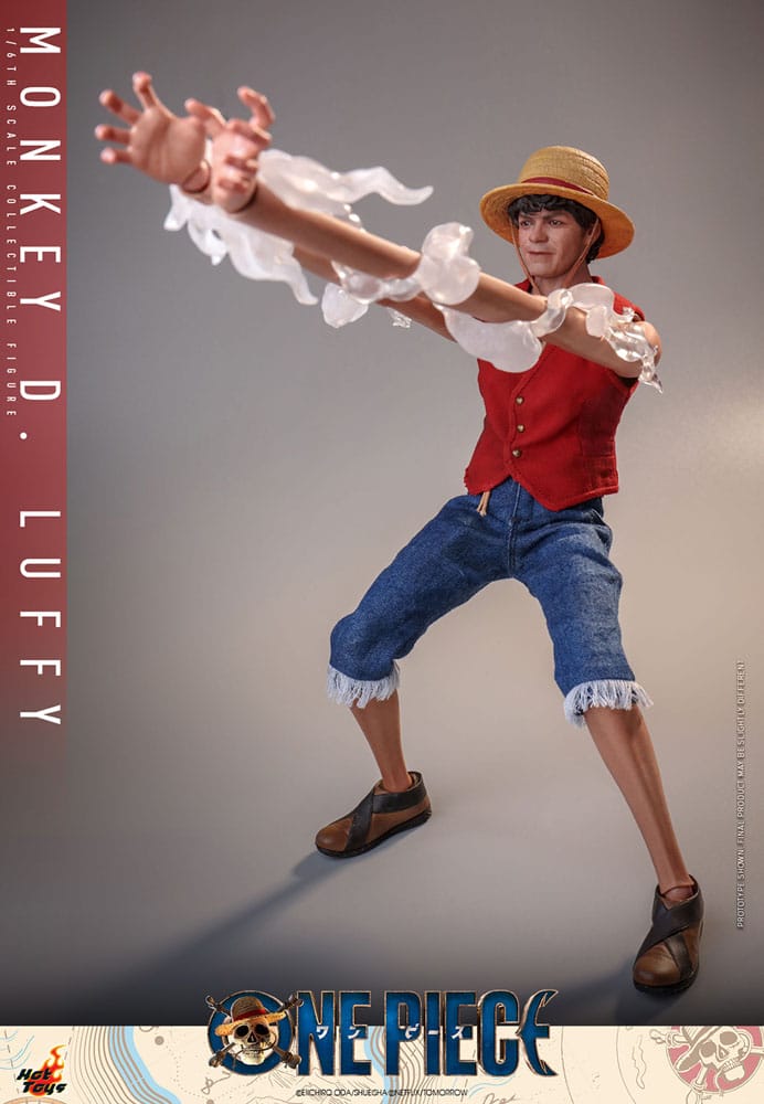 One Piece (Netflix) Hot Toys 1/6 Monkey D. Luffy 31 cm - Imagen 4