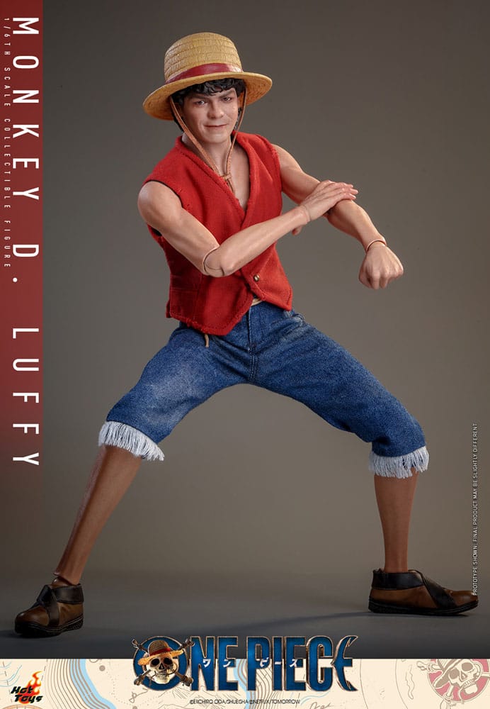 One Piece (Netflix) Hot Toys 1/6 Monkey D. Luffy 31 cm - Imagen 8