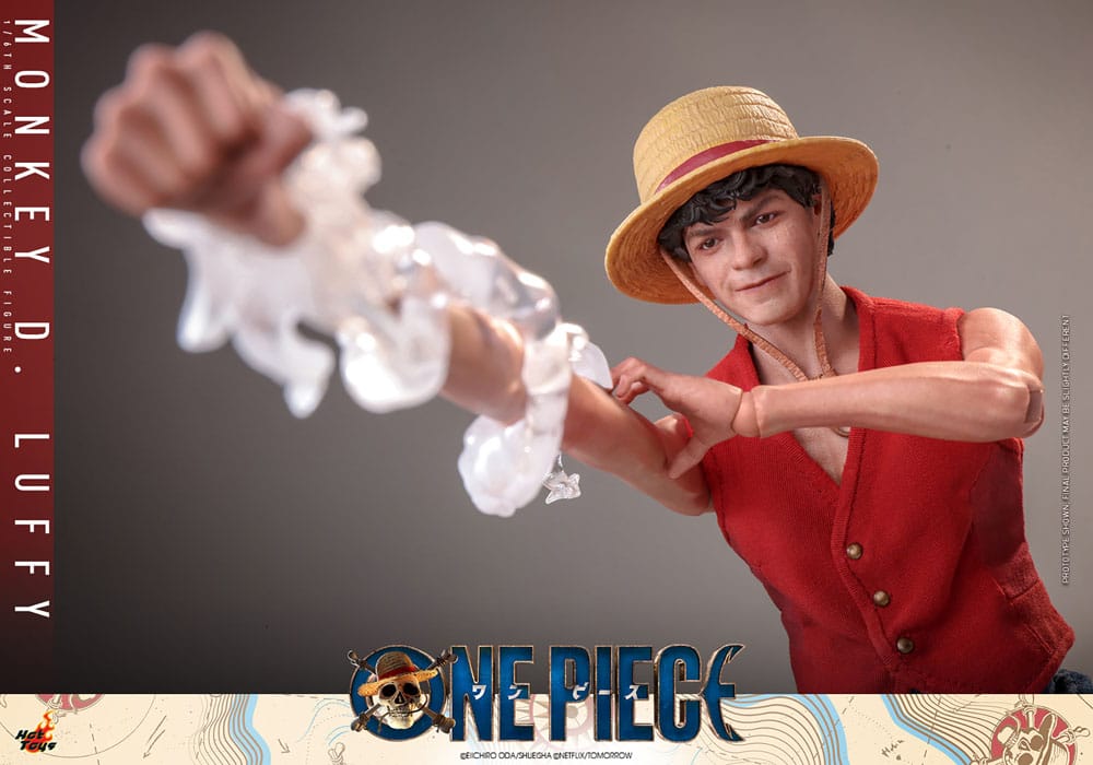 One Piece (Netflix) Hot Toys 1/6 Monkey D. Luffy 31 cm - Imagen 9