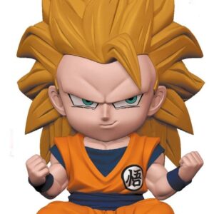Dragon Ball Plastoy Hucha Son Goku Super Saiyan 3 15 cm