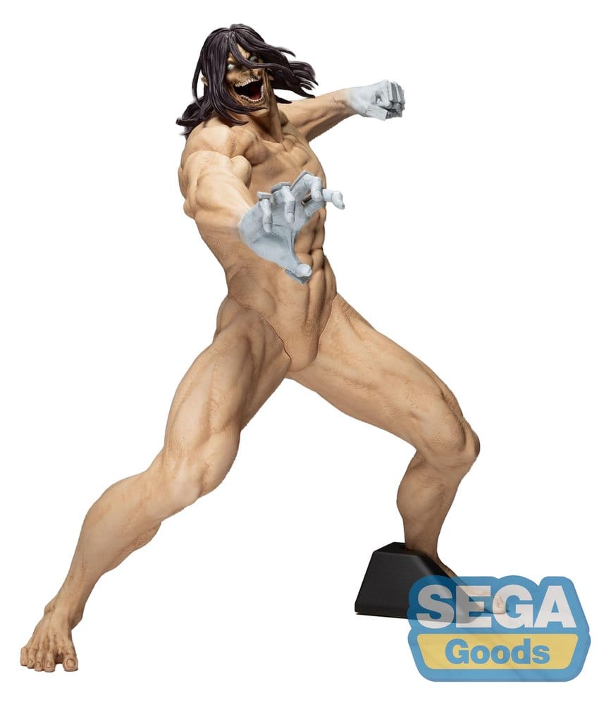 Ataque a los Titanes GigantiX Sega Goods Eren Yeager Armored Titan Ver. 25 cm