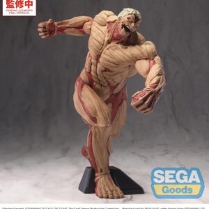 Ataque a los Titanes GigantiX Sega Goods Reiner Braun Armored Titan Ver. 25 cm