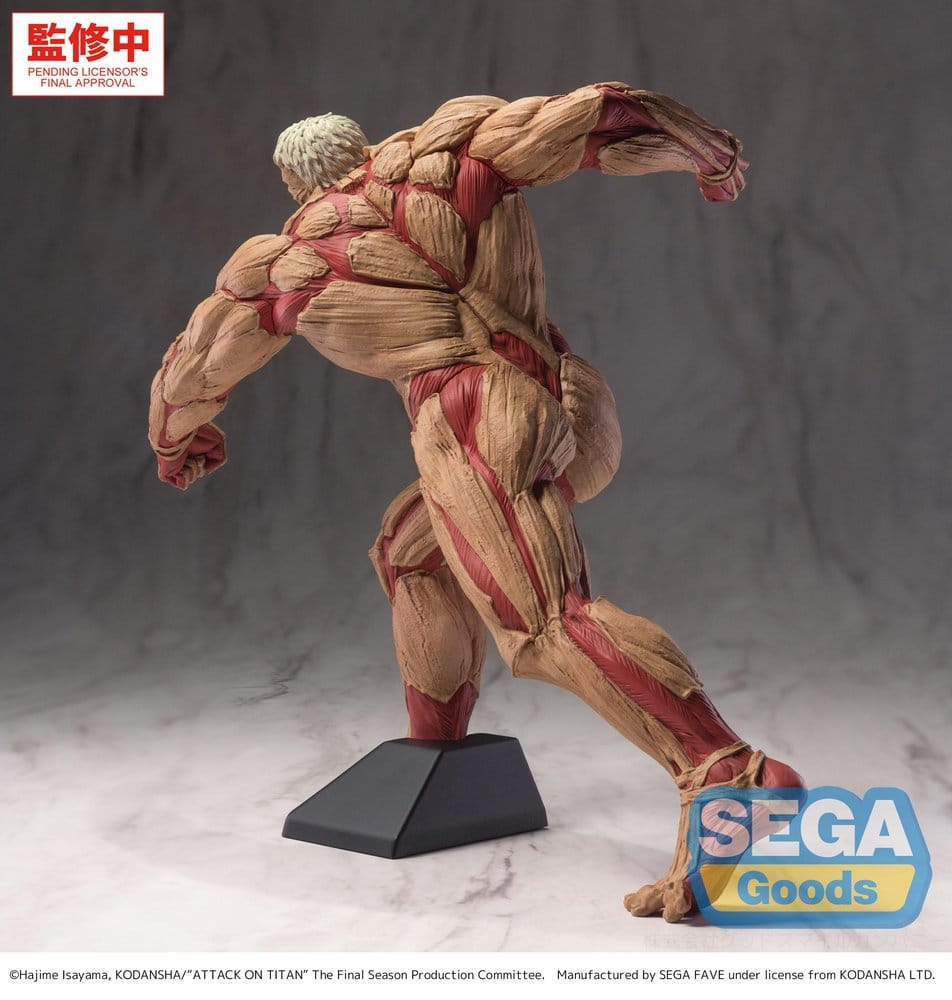 Ataque a los Titanes GigantiX Sega Goods Reiner Braun Armored Titan Ver. 25 cm - Imagen 2