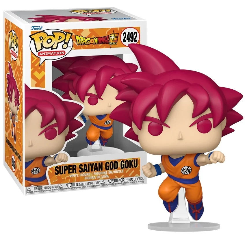 Funko Pop! DRAGON BALL Super Super Saiyan God Goku 2492