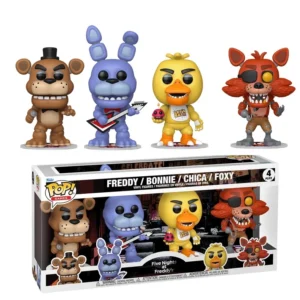 Funko Pop! 4 Pack FIVE NIGHTS AT FREDDY'S (Freddy, Bonnie, Chica, Foxy)