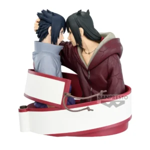 NARUTO SHIPPUDEN Sasuke & Itachi Uchiha Banpresto Portrelic 12 cm