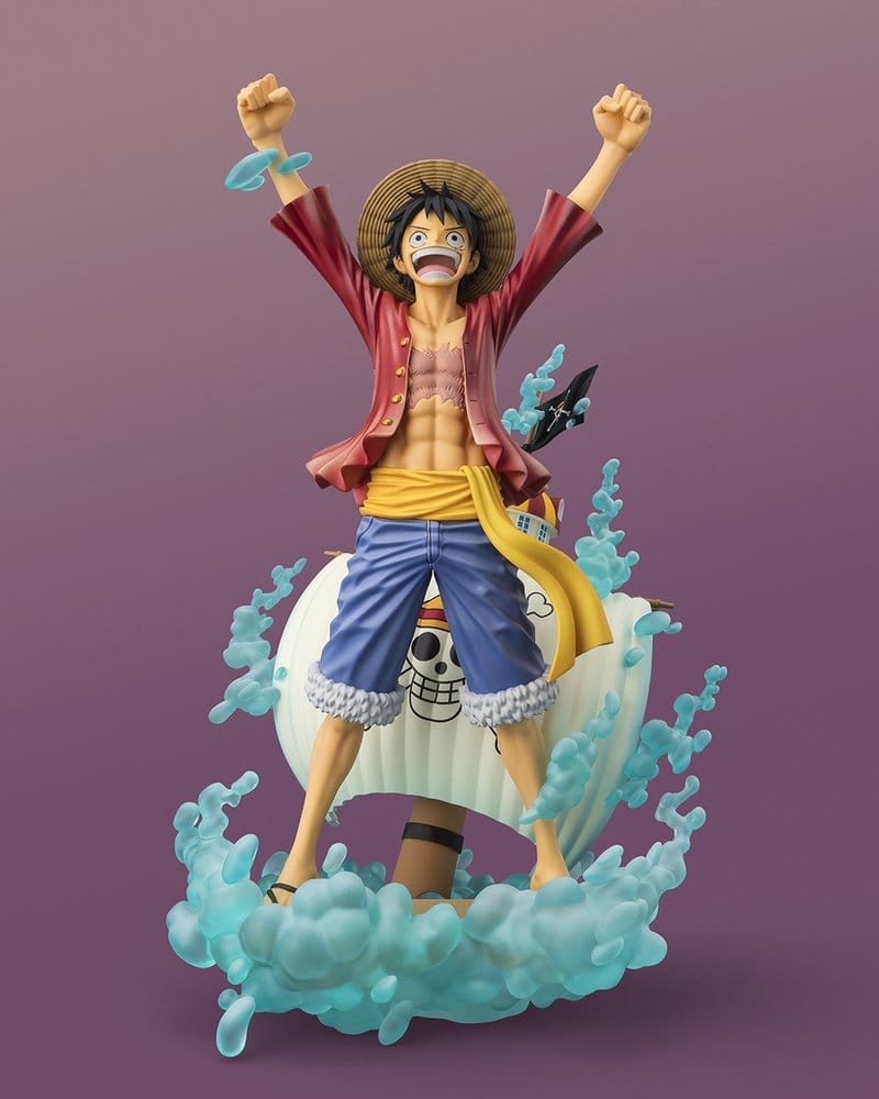 One Piece Tamashii Nations Figuarts ZERO (STARTune) Monkey D. Luffy -Setting out for the New World- 25 cm
