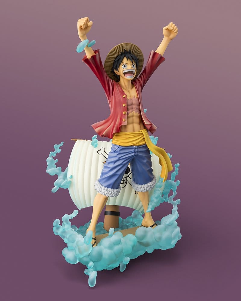 One Piece Tamashii Nations Figuarts ZERO (STARTune) Monkey D. Luffy -Setting out for the New World- 25 cm - Imagen 2