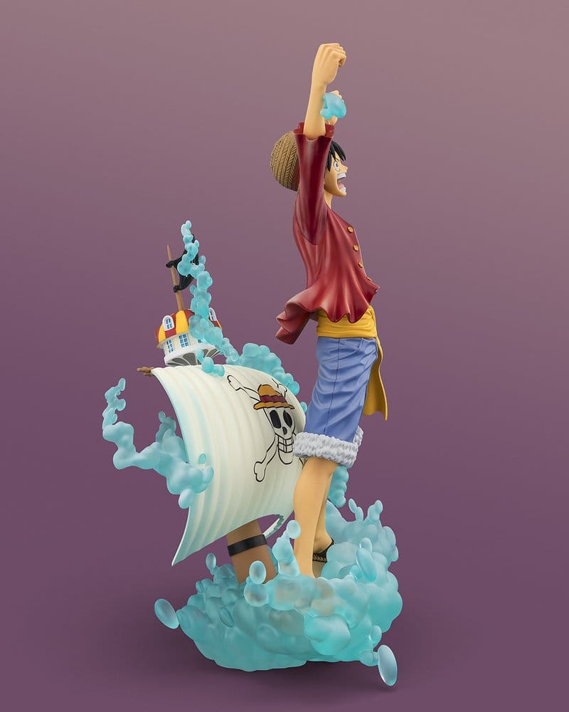 One Piece Tamashii Nations Figuarts ZERO (STARTune) Monkey D. Luffy -Setting out for the New World- 25 cm - Imagen 3