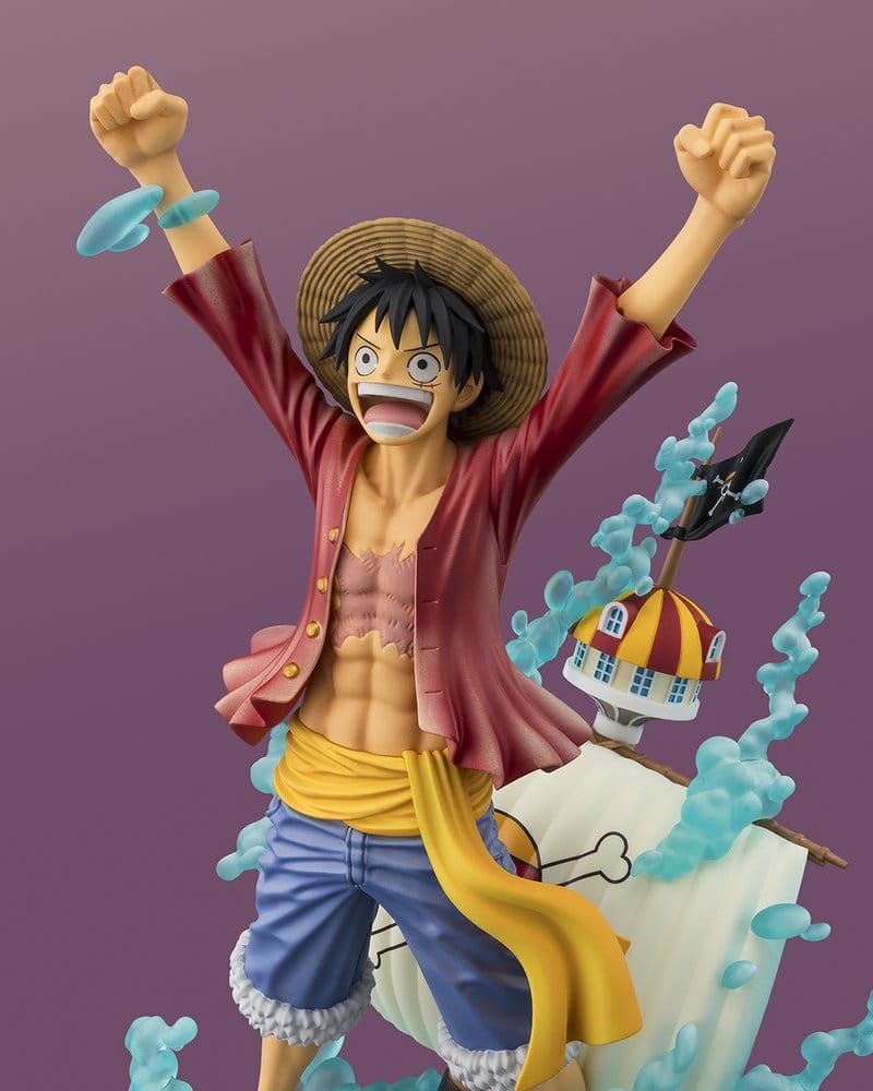 One Piece Tamashii Nations Figuarts ZERO (STARTune) Monkey D. Luffy -Setting out for the New World- 25 cm - Imagen 5