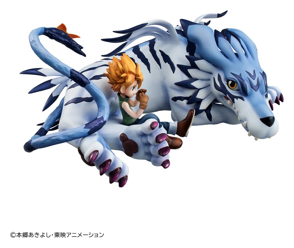 Digimon Adventure Megahouse G.E.M. Series Garurumon & Ishida Yamato 25 cm (Repeat) - Imagen 2