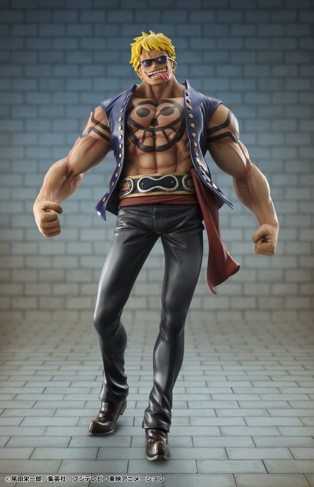 One Piece Megahouse Portrait.Of.Pirates "Sailing Again" Bellamy the Hyena 25 cm (Limited Repeat) - Imagen 4