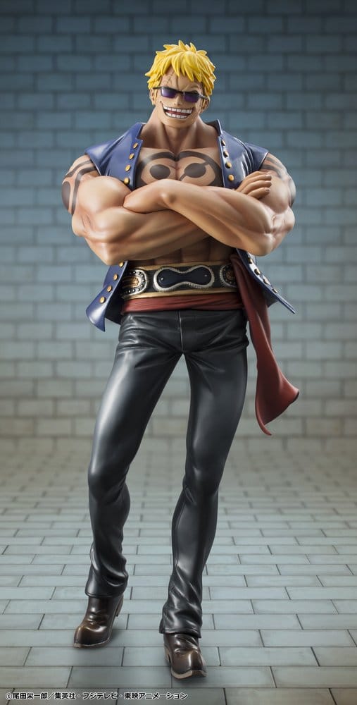 One Piece Megahouse Portrait.Of.Pirates "Sailing Again" Bellamy the Hyena 25 cm (Limited Repeat) - Imagen 5