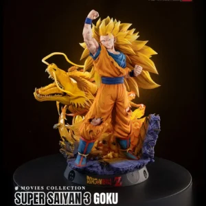 DRAGON BALL Z Super Saiyan 3 Goku Movie Collection 1/4 By Tsume 57cm