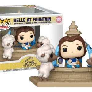 Funko Pop! Moment La bella y la bestia Belle at fountain 1824