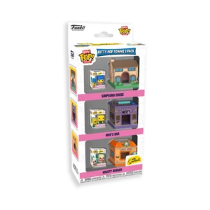 Bitty Pop! Town 3 pack THE SIMPSONS (Simpsons House, Moe's Bar, Krusty Burger)
