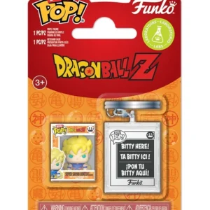 Bitty Pop! DRAGON BALL Z Super Saiyan Goku with Keychain