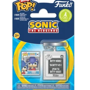 Bitty Pop! Sonic Sonic with Keychain