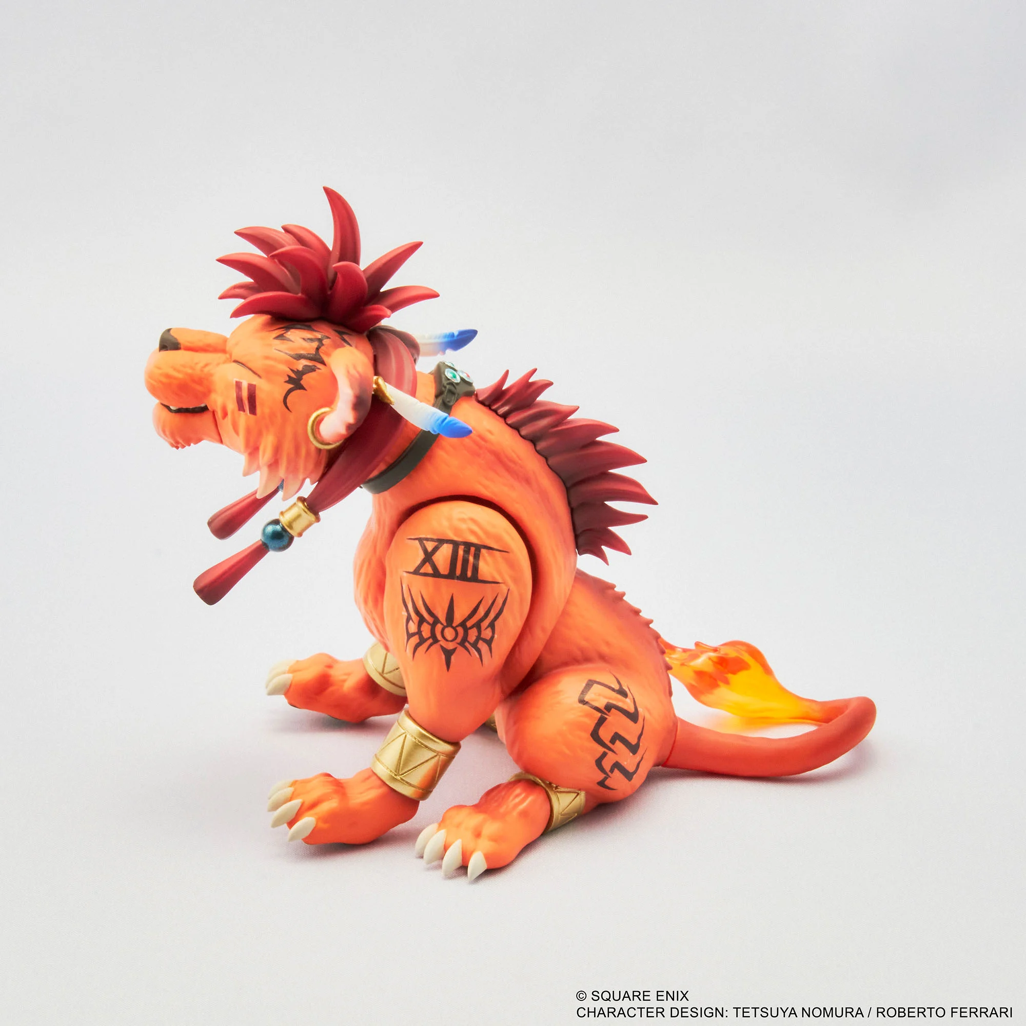 FINAL FANTASY Vll REBIRTH Red XIII Adorabel Arts Square Enix 11 cm - Imagen 2