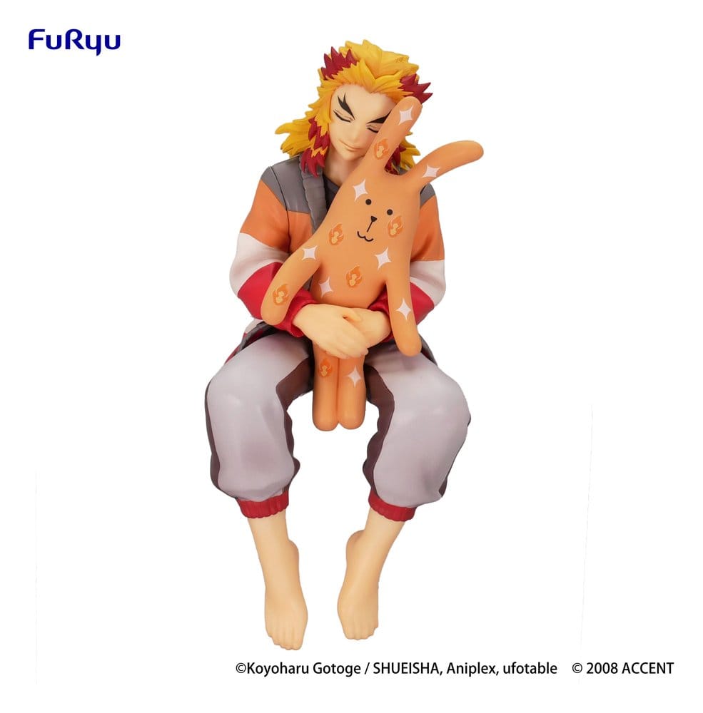 Kimetsu no Yaiba Noodle Stopper Furyu Kyojuro Rengoku CRAFTHOLIC 13 cm