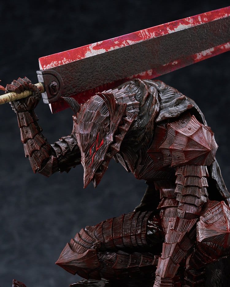 Berserk Pop Up Parade Good Smile Company Guts (Berserker Armor): Bloody Paint Ver. L Size 28 cm - Imagen 3